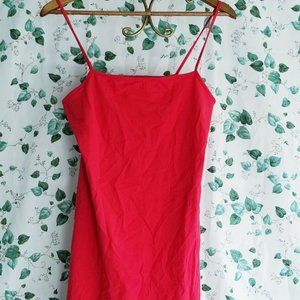 Beautiful red mini dress